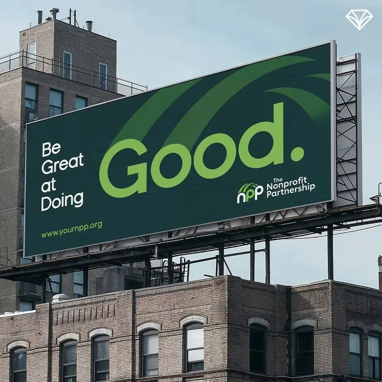 One brand on a city billboard